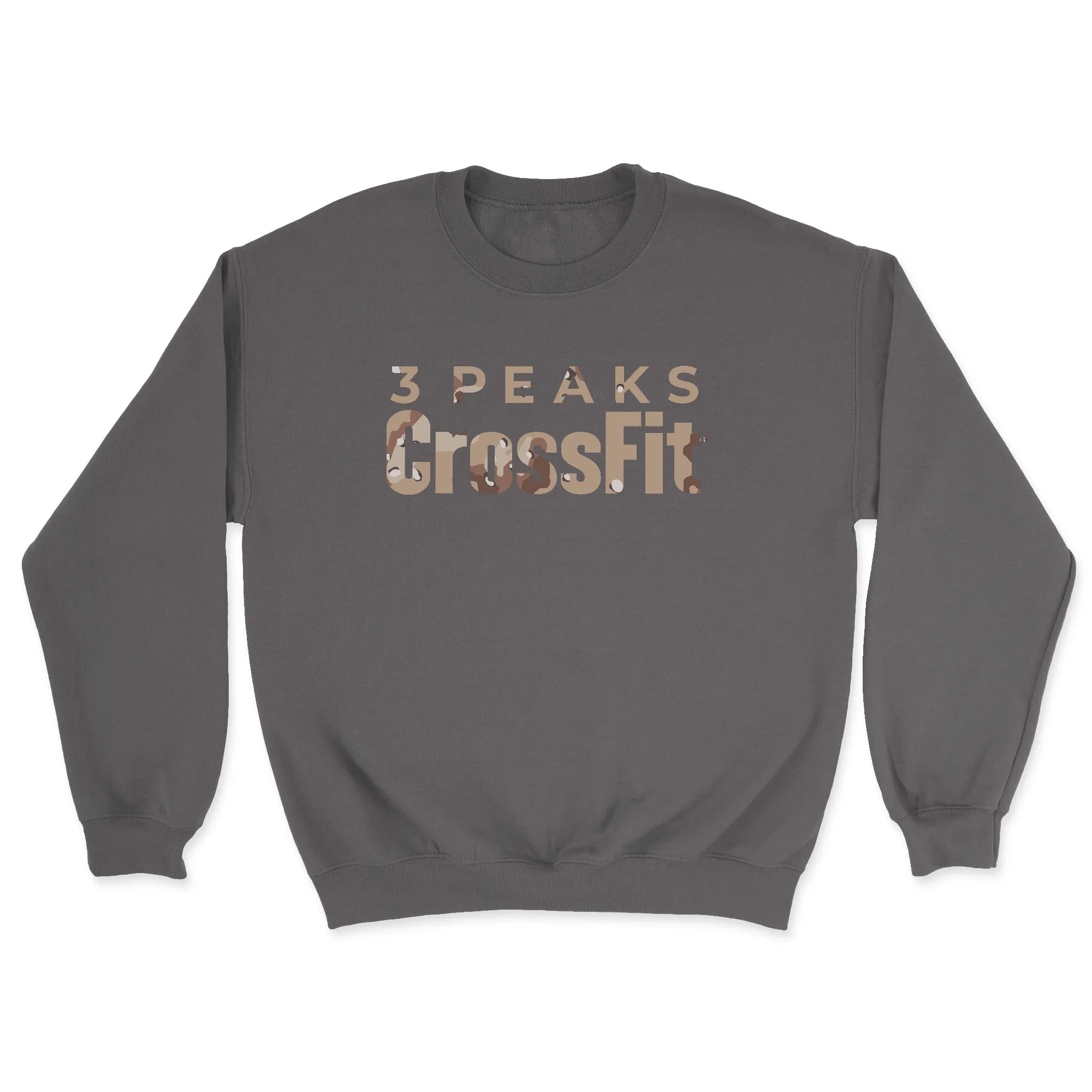 3 Peaks CrossFit Camo Mens - Midweight Sweatshirt