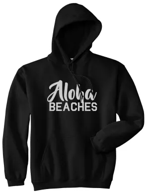 Aloha Beaches Mens Pullover Hoodie