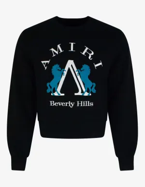 Amiri Black Beverly Hills Amiri Sweatshirt