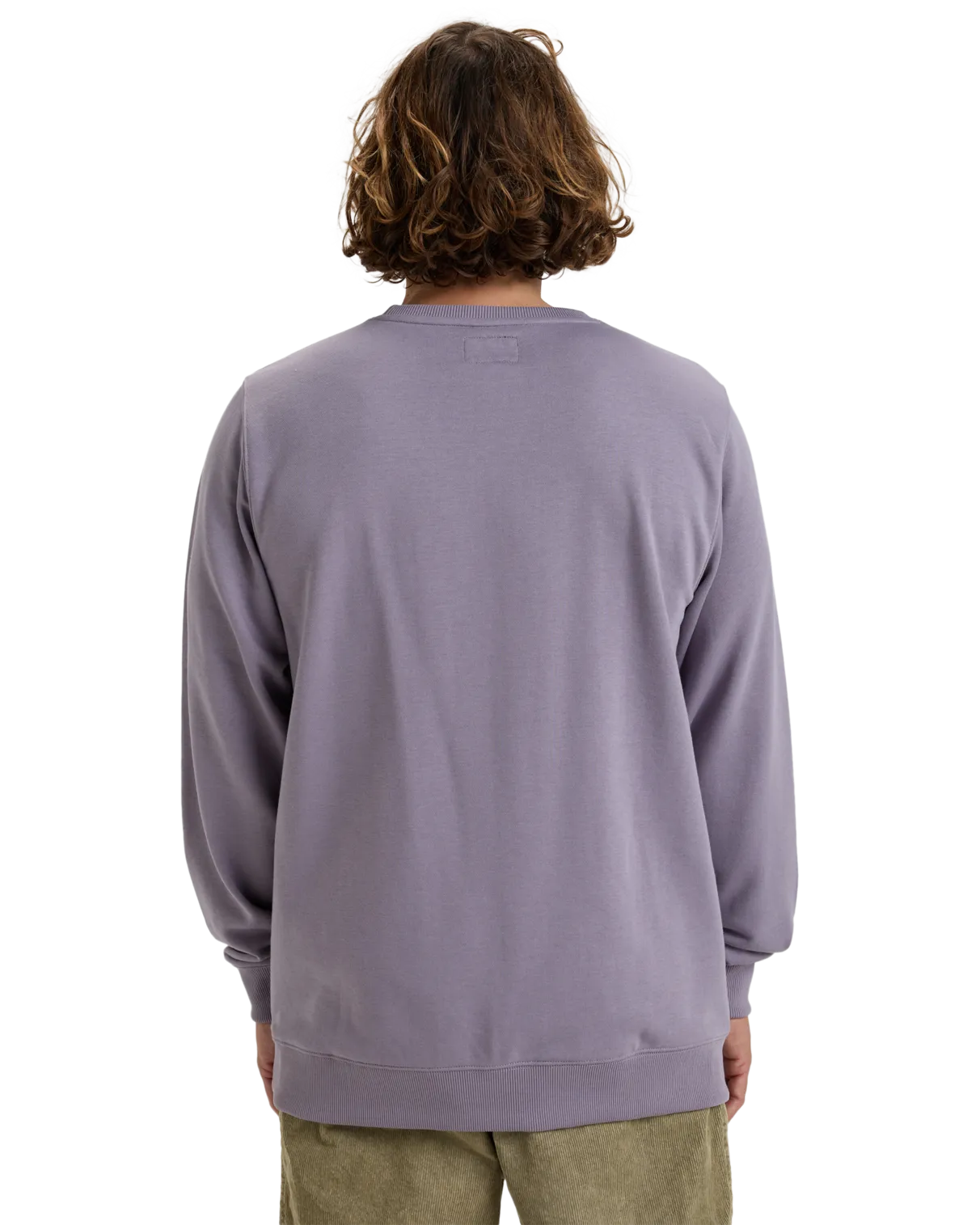 Arch Crew Sweatshirt in Light Purple