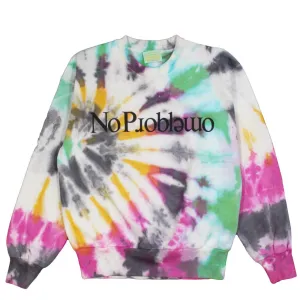 ARIES - NO PROBLEMO TIE DYE SWEATSHIRT