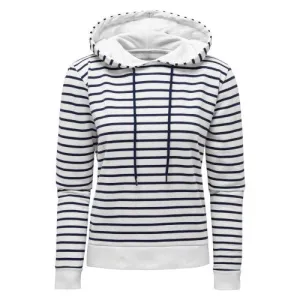 Asquith & Fox Womens/Ladies Mariniere Coastal Hoodie