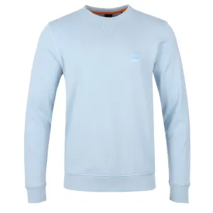 BOSS Westart Sweat Top in Sky Blue