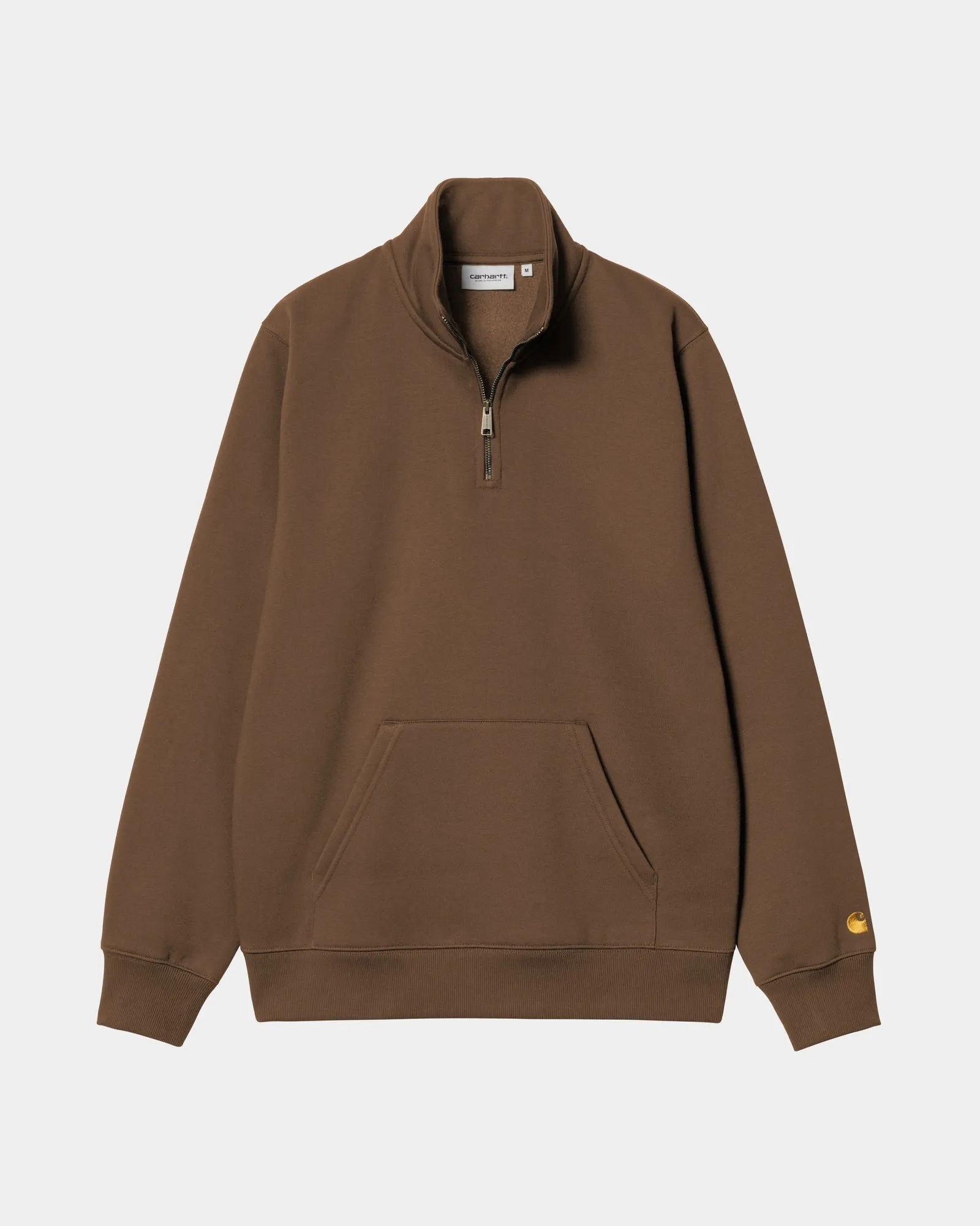 Chase Neck Zip Sweatshirt | Chocolate