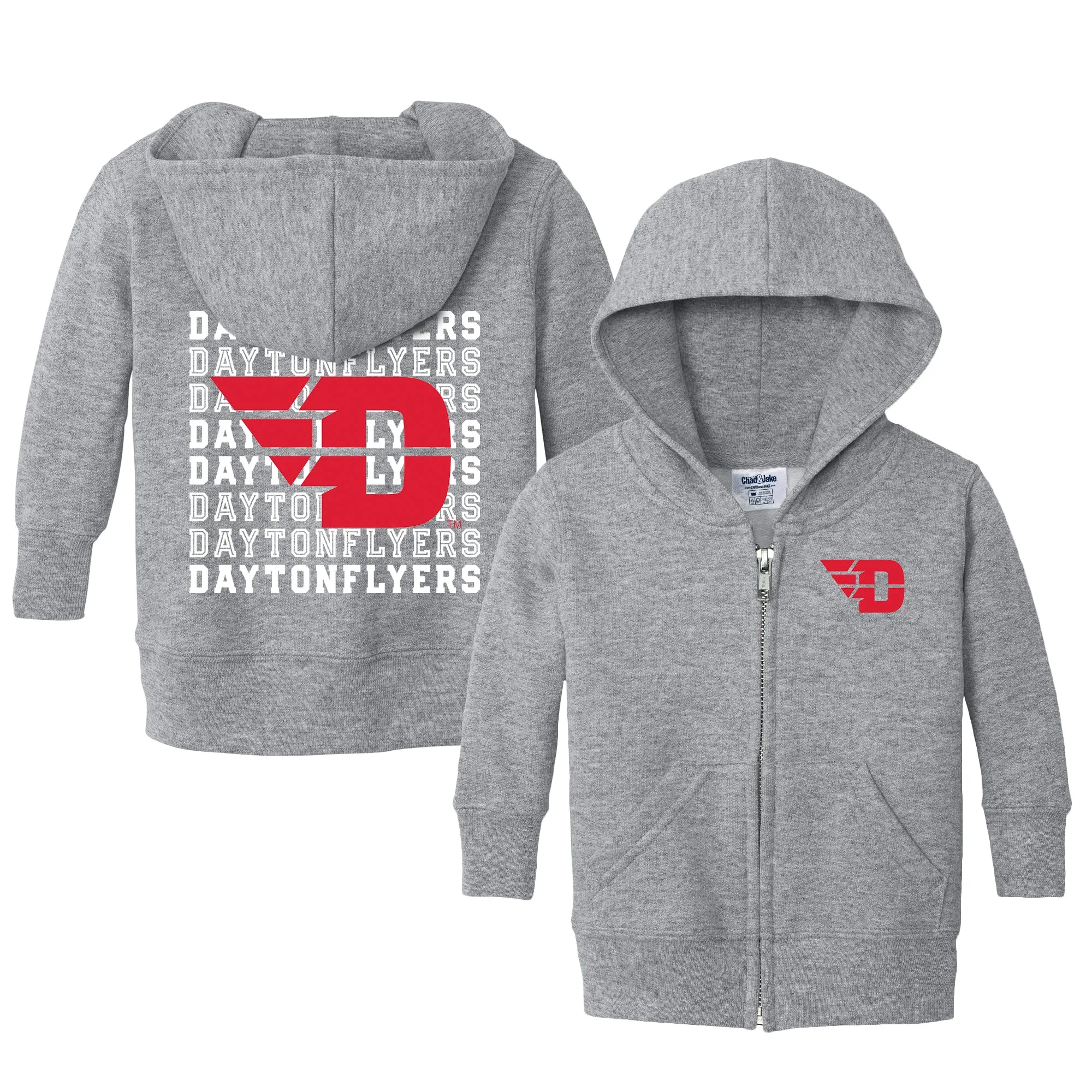 Dayton Flyers Retro Infant Full-Zip Sweatshirt