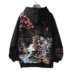 Harajuku Hooded Sweatshirt Mitake (2 Colors)