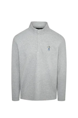 Heather Grey Men's Core  Quarter Zip