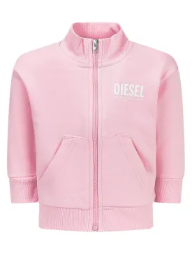 Kids Zip up Sweater (Pink) - DK00415KYAVFK357