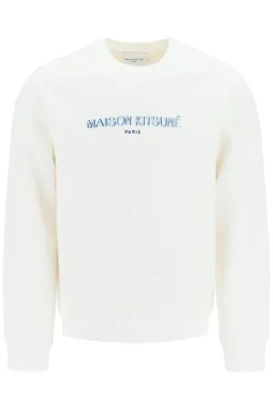 Maison kitsune crew-neck sweatshirt