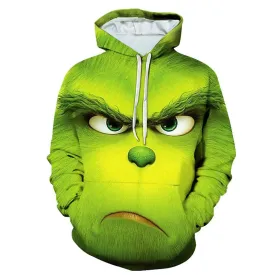 Men's 3D Animal Pullover Hoodie