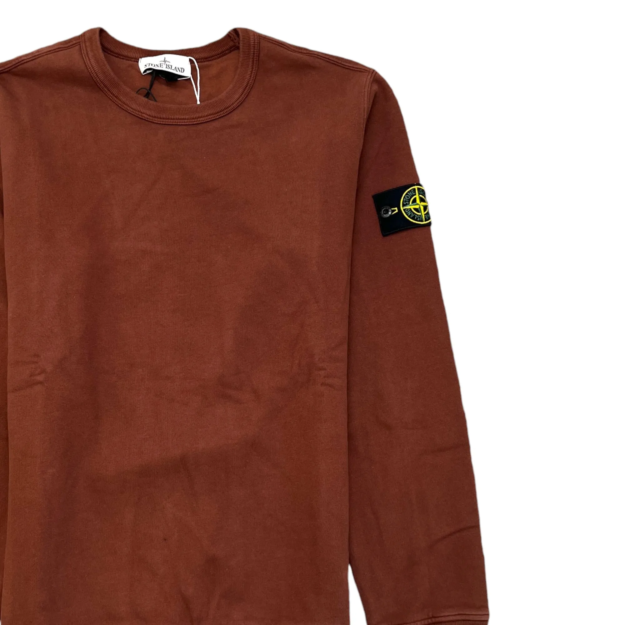 Men's Felpa Sweatshirt Brown Size M