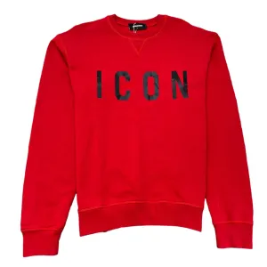 Men's Icon Sweatshirt Red Size L