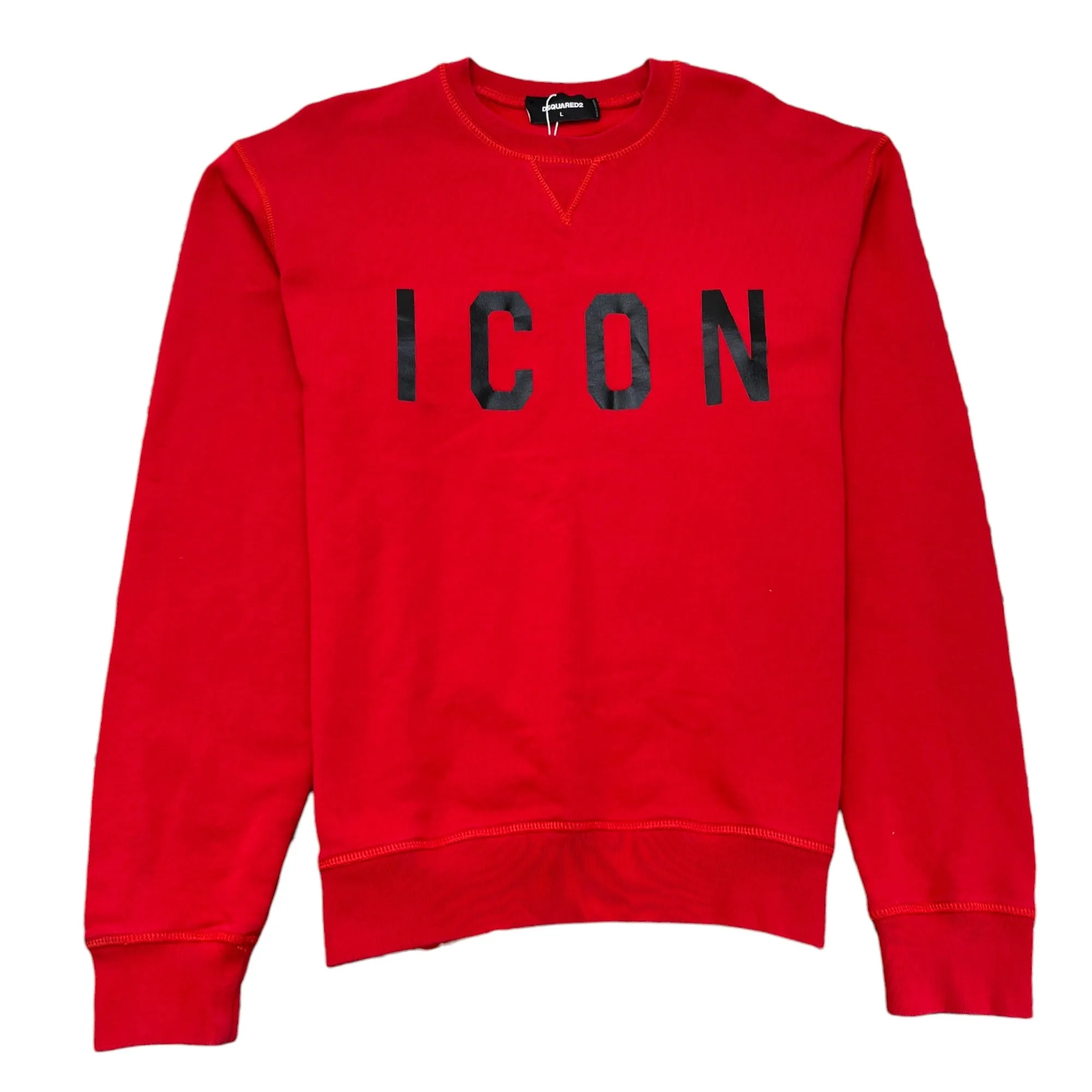 Men's Icon Sweatshirt Red Size L