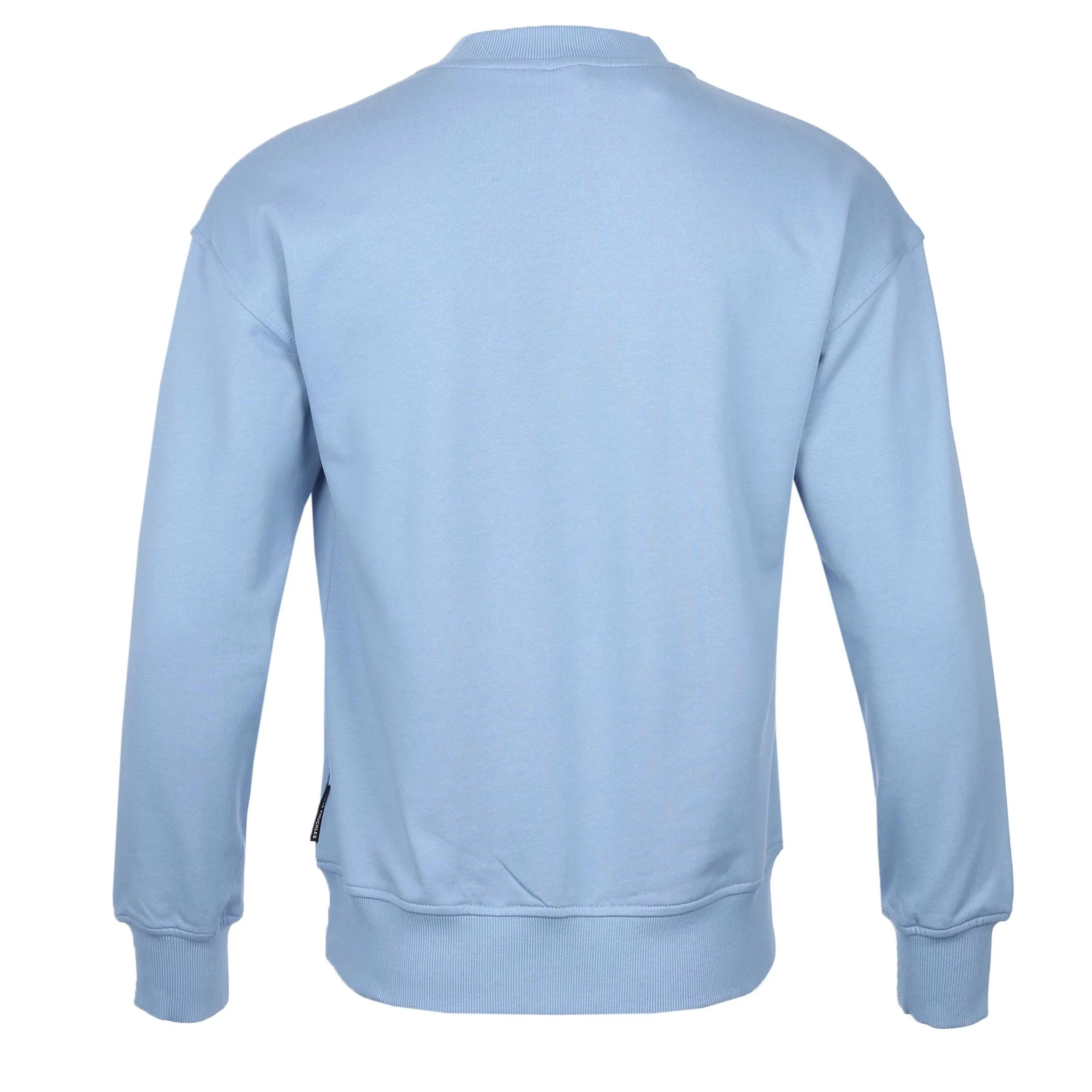 Moose Knuckles Brooklyn Crew 2 Sweat Top in Windy Blue