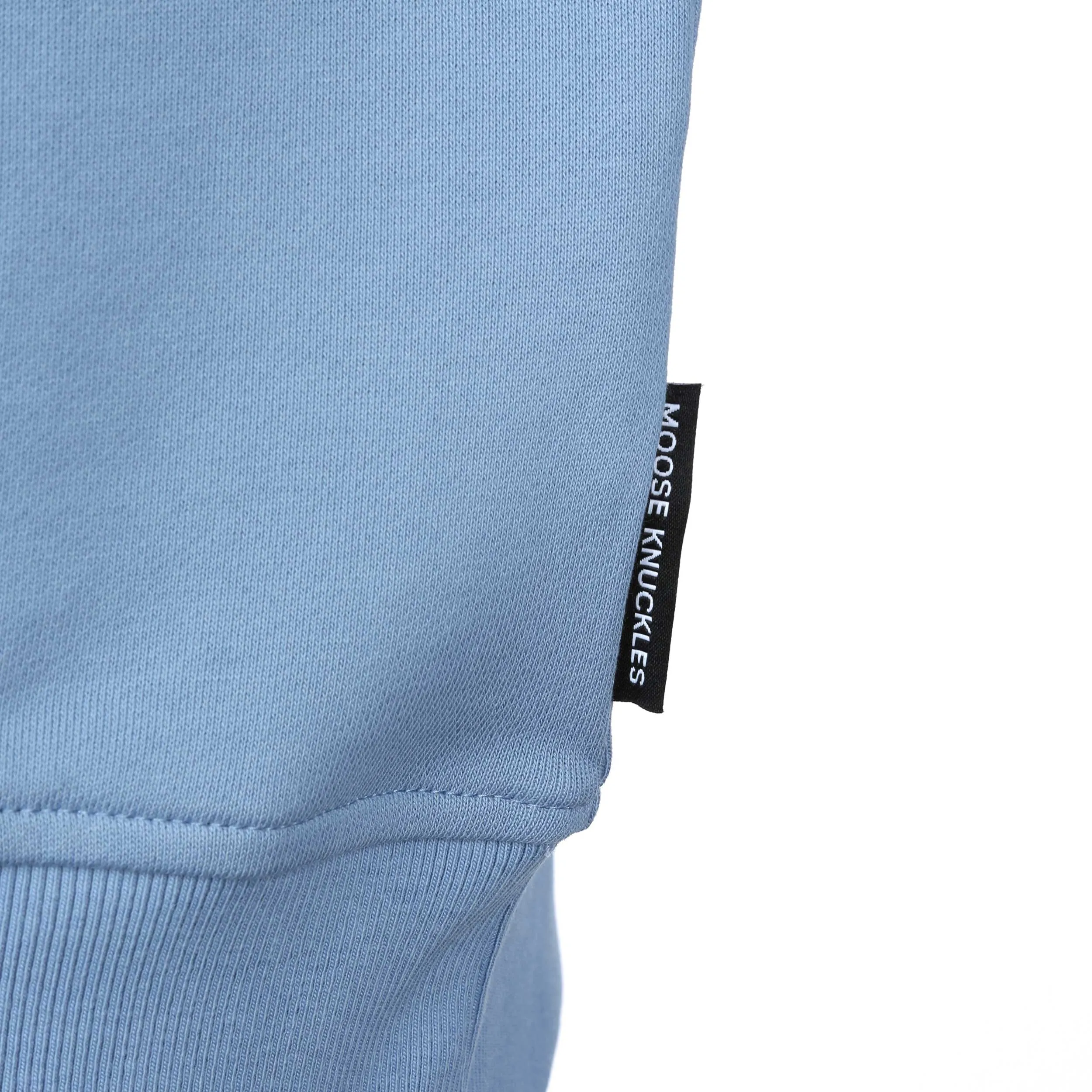 Moose Knuckles Brooklyn Crew 2 Sweat Top in Windy Blue