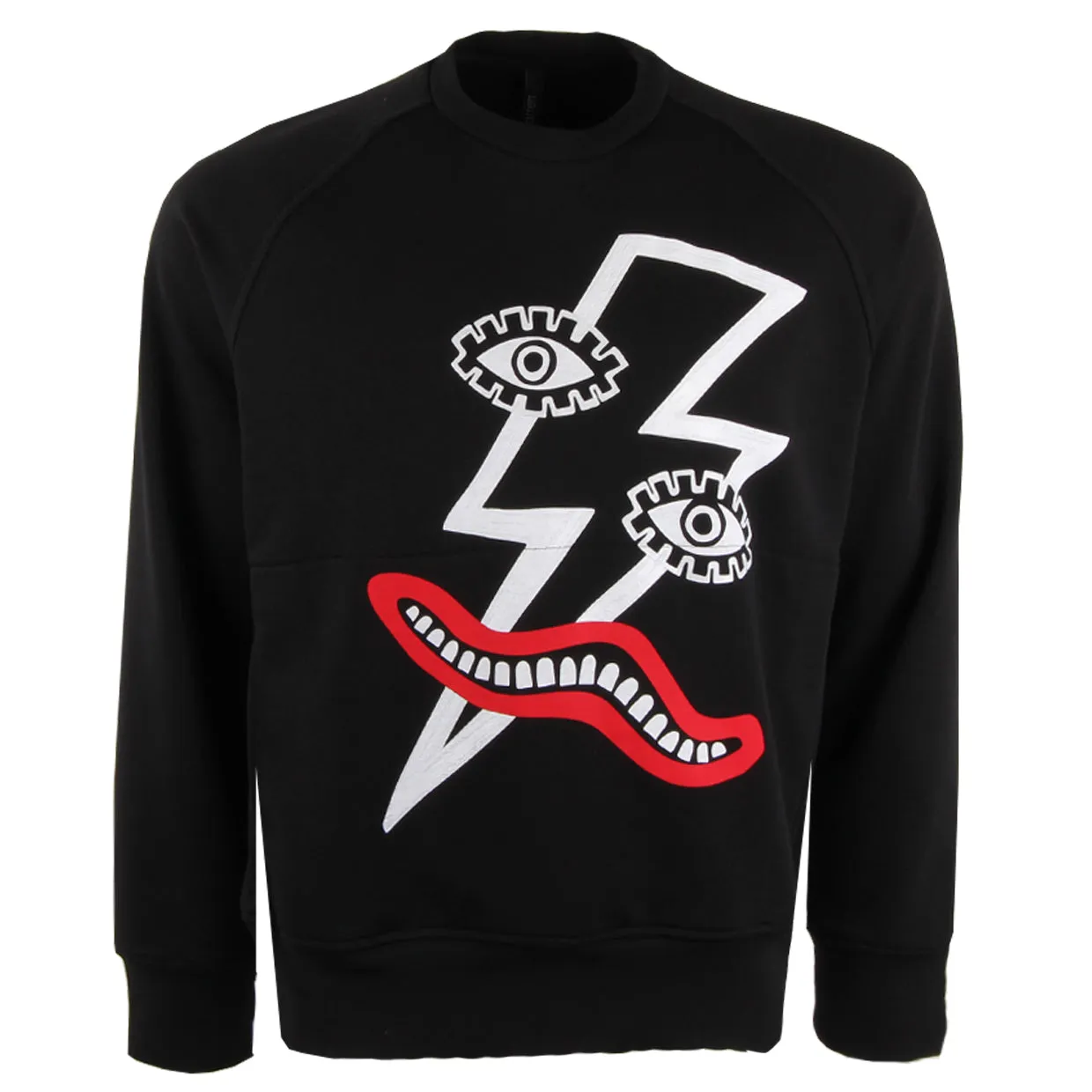 Neil Barrett Graphic Print Sweatshirt