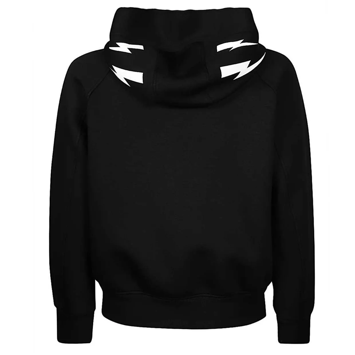 Neil Barrett Thunderbolt Detail Hooded Sweatshirt