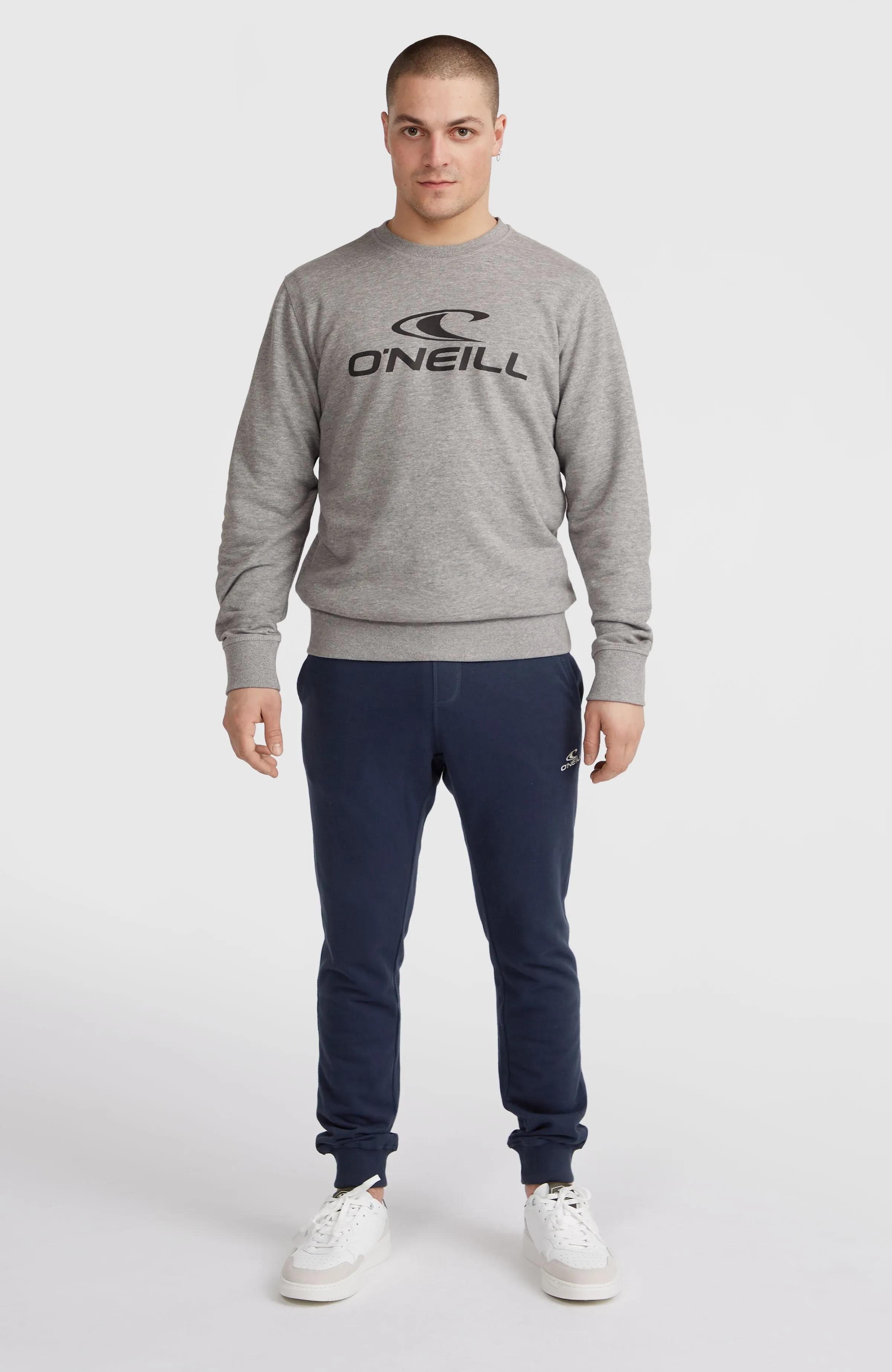 O'Neill Logo Crew Sweatshirt | Silver Melee