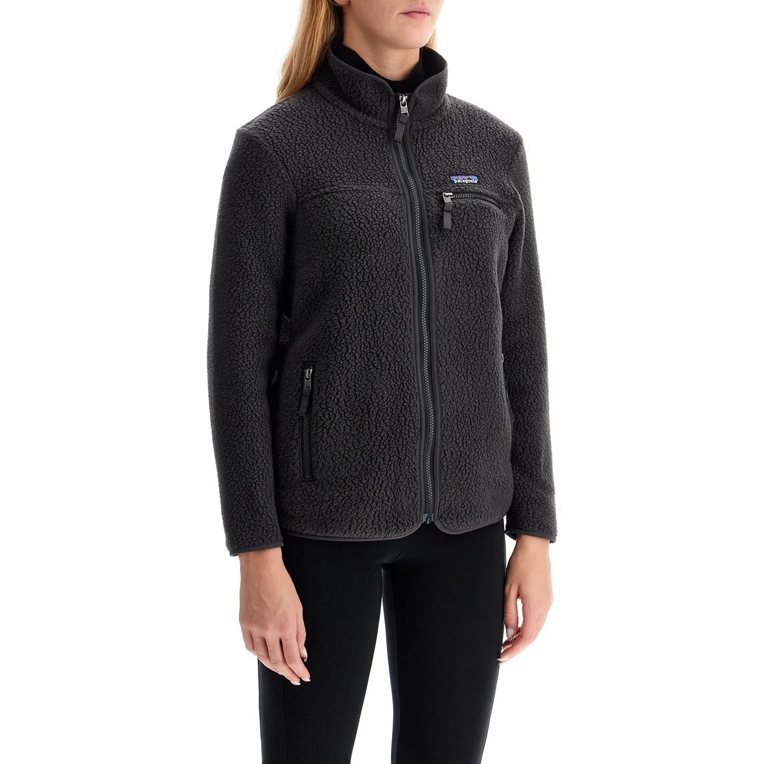 PATAGONIA women's retro pile fleece jacket with