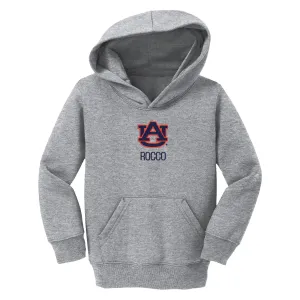 Personalized Auburn Tigers Toddler Pullover Sweatshirt