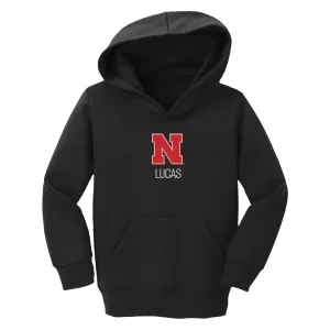 Personalized Nebraska Cornhuskers Toddler Pullover Sweatshirt