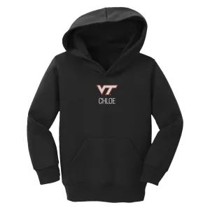 Personalized Virginia Tech Hokies Toddler Pullover Sweatshirt