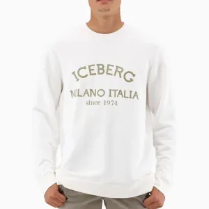 Print Logo Sweatshirt (Cream) - I24E05D63171102