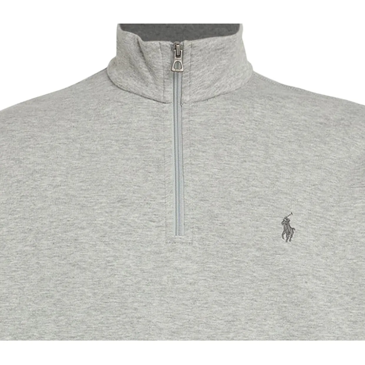 Ralph Lauren Grey Half Zip Sweatshirt