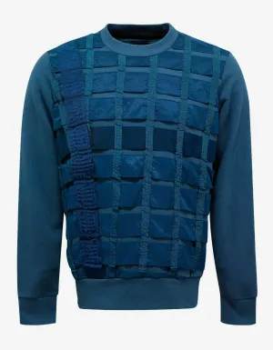 Remade Airbrake Teal Blue Sweatshirt