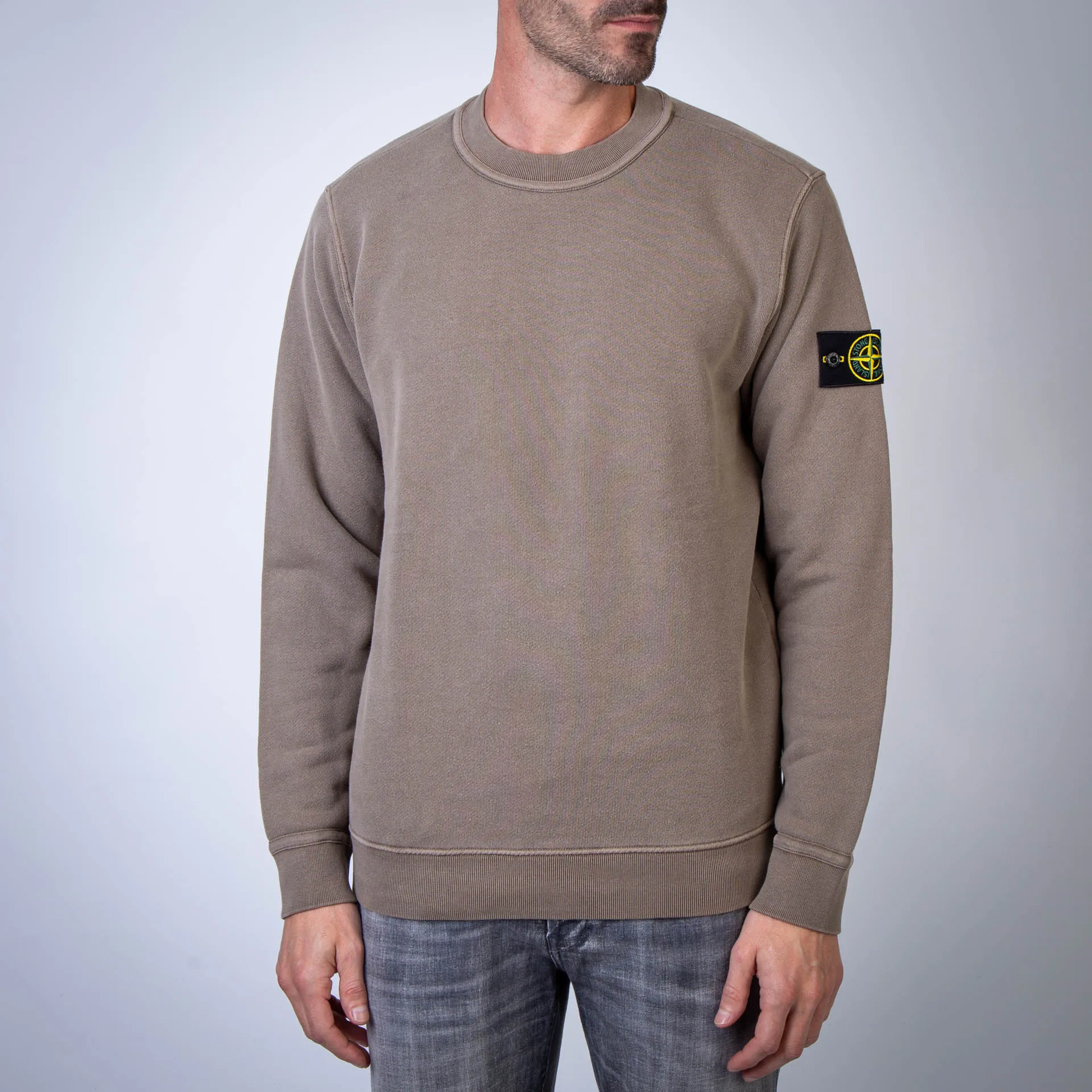 STONE ISLAND SWEATSHIRT 811561241 V0175 BROWN