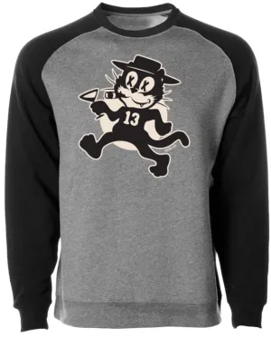 The TOMCAT Raglan Sweatshirt