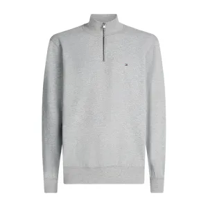 Tommy Hilfiger Medium Grey Heather Half-Zip Sweatshirt