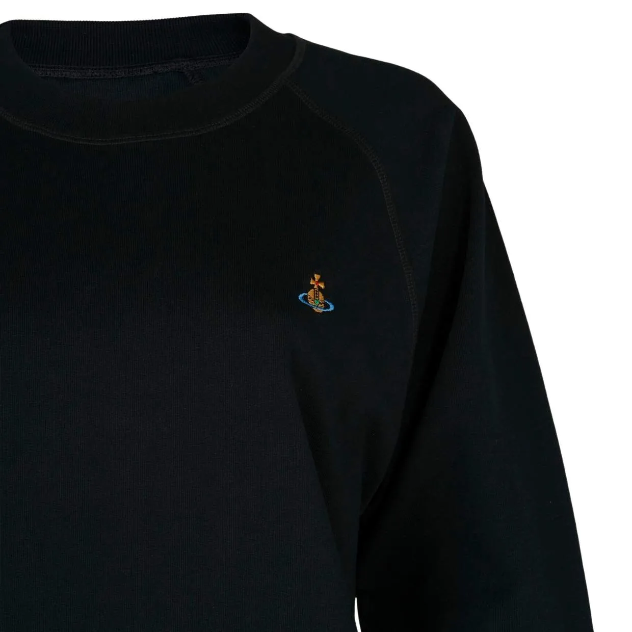 Vivienne Westwood Black Raglan Orb Sweatshirt